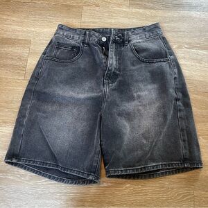 Brandy Melville Black Denim Shorts